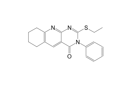 2-(ethylsulfanyl)-3-phenyl-6,7,8,9-tetrahydropyrimido[4,5-b]quinolin-4(3H)-one