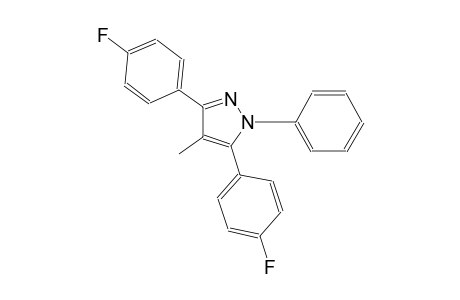 3,5-bis(4-fluorophenyl)-4-methyl-1-phenyl-1H-pyrazole