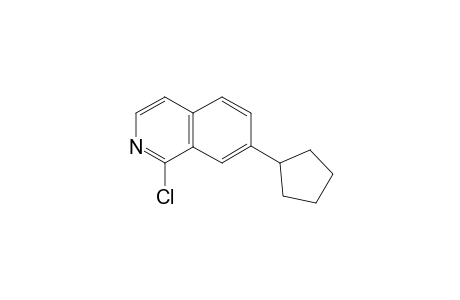 1-chloro-7-cyclopentylisoquinoline