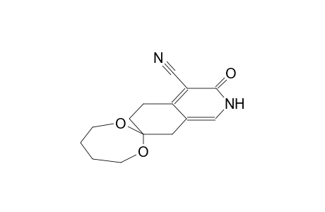 4-cyano-7,7-butylenedioxy-2,3,5,6,7,8-hexahydrobenzo[c]pyridine-3-one