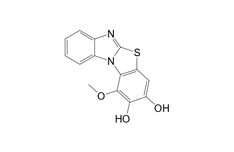3-Methoxydibenzimidazo[2,1-b]thiazole-2,3-diol