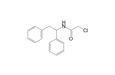 2-chloro-N-(1,2-diphenylethyl)acetamide