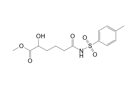 2-Hydroxy-6-keto-6-(tosylamino)hexanoic acid methyl ester