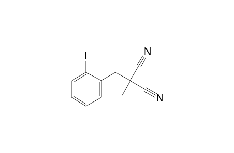 2-(2-iodobenzyl)-2-methyl-malononitrile