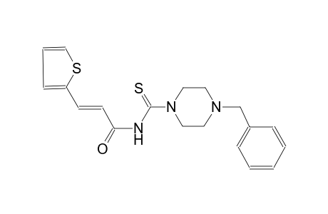2-propenamide, N-[[4-(phenylmethyl)-1-piperazinyl]carbonothioyl]-3-(2-thienyl)-, (2E)-