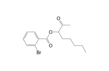 2-Bromo-benzoic acid 1-acetyl-hexyl ester