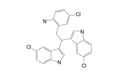 2-[2,2-BIS-(5-CHLORO-1H-INDOL-3-YL)-ETHYL]-4-CHLOROANILINE