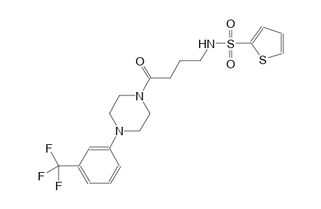2-thiophenesulfonamide, N-[4-oxo-4-[4-[3-(trifluoromethyl)phenyl]-1-piperazinyl]butyl]-