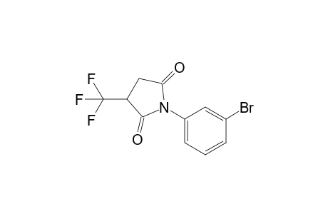 1-(m-bromophenyl)-3-(trifluoromethyl)pyrrolidine-2,5-dione
