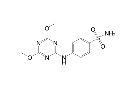 N4-(4,6-dimethoxy-s-triazin-2-yl)sulfanilamide