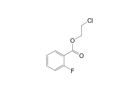 2-Fluorobenzoic acid, 2-chloroethyl ester