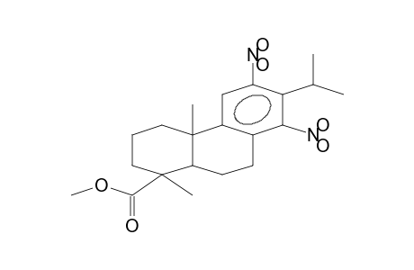 1-PHENANTHRENECARBOXYLIC ACID, 1,2,3,4,4a,9,10,10a-OCTAHYDRO-1,4a,-DIMETHYL-7-(1-METHYLETHYL)-6,8-DINITRO- METHYL ESTER,