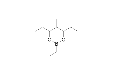 2,4,6-Triethyl-5-methyl-1,3,2-dioxaborinane