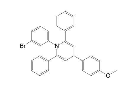 1-(3'-Bromophenyl)-4-(p-methoxyphenyl)-2,6-diphenyl-1,4-dihydropyridine