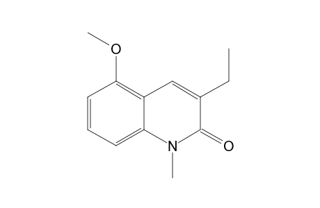 3-ETHYL-N-METHYL-5-METHOXY-2(1H)-QUINOLINONE