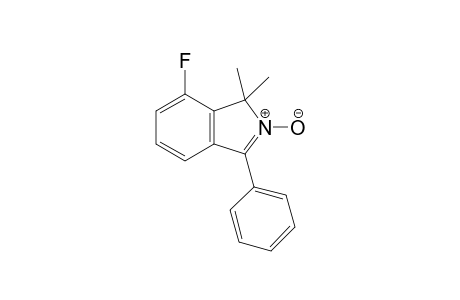 7-Fluoro-1,1-dimethyl-3-phenyl-1H-isoindole 2-Oxide