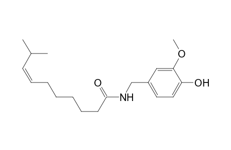 (Z)-N-(4-hydroxy-3-methoxybenzyl)-9-methyldec-7-enamide