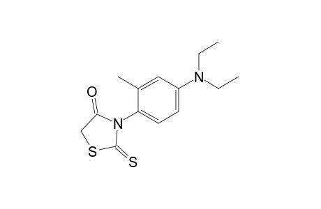 3-[4-(diethylamino)-o-tolyl]rhodanine