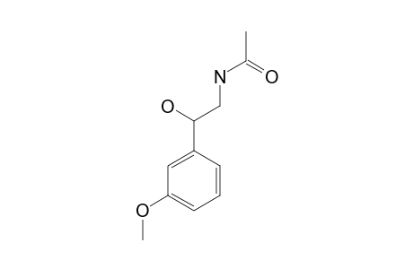 N-[2-Hydroxy-2-(3-methoxyphenyl)ethyl]acetamide