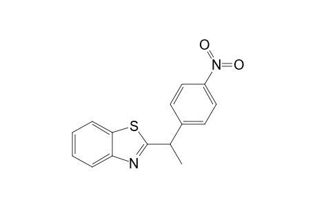 2-[1-(4-Nitrophenyl)ethyl]benzothiazole