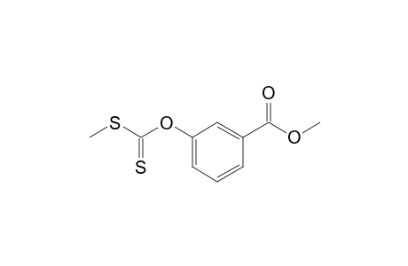 3-(methylthio)carbothioyloxybenzoic acid methyl ester