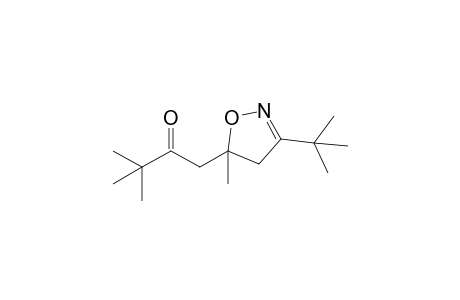 1-(3-tert-butyl-5-methyl-2-isoxazolin-5-yl)-3,3-dimethyl-butan-2-one