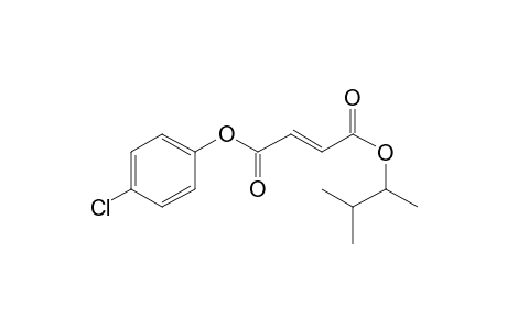 Fumaric acid, 4-chlorophenyl 3-methylbut-2-yl ester