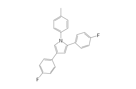 2,4-Bis(4-fluorophenyl)-1-(p-tolyl)-1H-pyrrole