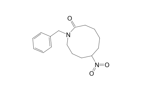 2(1H)-Azecinone, octahydro-7-nitro-1-(phenylmethyl)-
