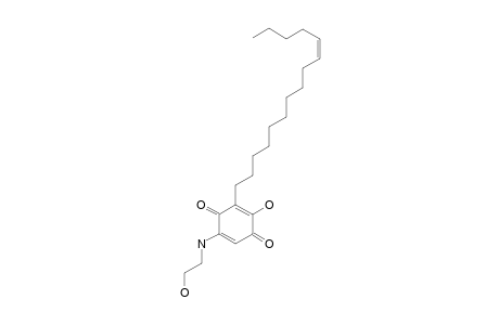 2-HYDROXY-5-(ETHANOLAMINO)-3-(10'-Z-PENTADECENYL)-1,4-BENZOQUINONE