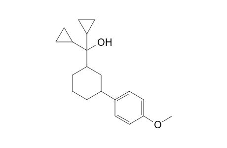 Dicyclopropyl(3-(4-methoxyphenyl)cyclohexyl)methanol