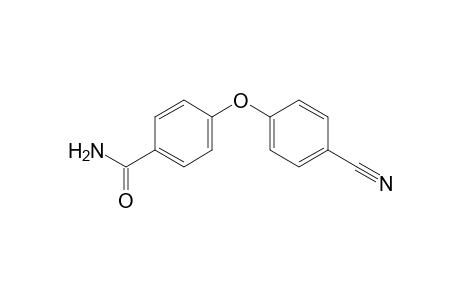 4-(4-Cyanophenoxy)benzamide