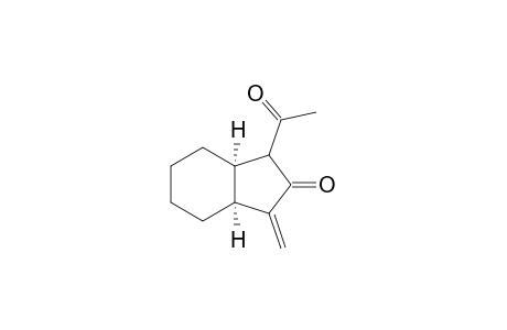 7-Acetyl-9-methylene-cis-bicyclo[4.3.0]nonan-8-one