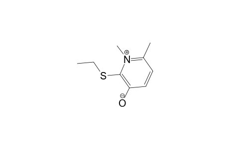 2-(ethylthio)-1,6-dimethyl-3-pyridin-1-iumoxide