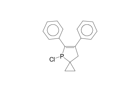 4-Phosphaspiro[2.4]hept-5-ene, 4-chloro-5,6-diphenyl-