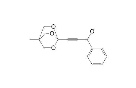 3-(1-methyl-3,5,8-trioxabicyclo[2.2.2]octan-4-yl)-1-phenylprop-2-yn-1-ol
