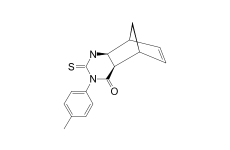3-(Para-methylphenyl)-2-thioxo-2,3,R-4a,cis-5,cis-8,cis-8a-hexahydro-5,8-methanoquinazolin-4(1H)-one