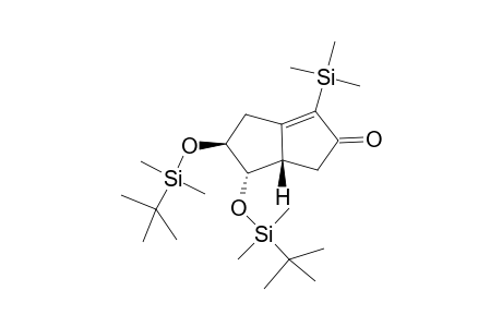 (5R,6S,7S)-6,7-Bis(tert-butyldimethylsiloxy)-2-(trimethylsilyl)bicyclo[3.3.0]oct-1-en-3-one