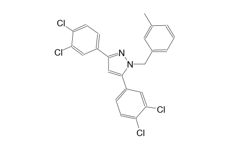 3,5-bis(3,4-dichlorophenyl)-1-(3-methylbenzyl)-1H-pyrazole