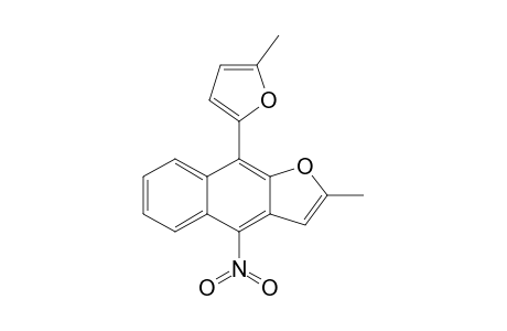 2-Methyl-9-(5-methyl-2-furyl)-4-nitronaphtho[2,3-b]furan