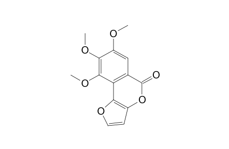 7,8,9-TRIMETHOXY-5-FURO[3,2-c][2]BENZOPYRAN-5-ONE