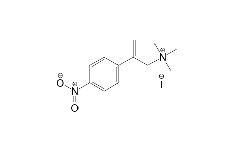 [2-(4-Nitrophenyl)allyl]trimethylammonium iodide