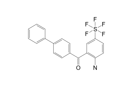(2-Amino-5-(pentafluorosulfanyl)phenyl)(biphenyl-4-yl)-methanone