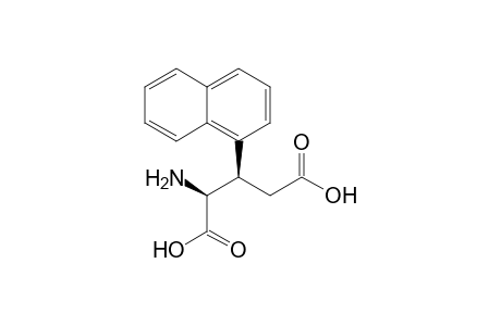 (2S,3R)-3-(1-Naphthyl)glutamic acid