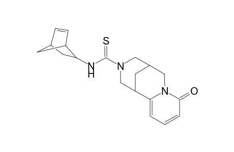 7,11-Diazatricyclo[7.3.1.0(2,7)]trideca-2,4-diene-11-carbothioamide, N-bicyclo[2.2.1]hept-5-en-2-yl-6-oxo-