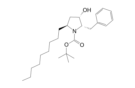 (2S,3S,5S)-N-[(tert-butoxycarbonyl)]-2-benzyl-3-hydroxy-5-nonyl-pyrrolidine