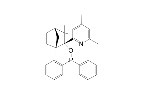 FENOP-ME;(1R,2R,4S)-2-(4,6-DIMETHYLPYRIDINE-2-YL)-1,3,3-TRIMETHYL-BICYCLO-[2.2.1]-HEPT-2-YL-DIPHENYLPHOSPHINITE