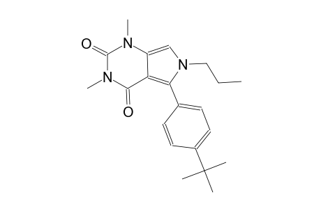 5-(4-tert-butylphenyl)-1,3-dimethyl-6-propyl-1H-pyrrolo[3,4-d]pyrimidine-2,4(3H,6H)-dione