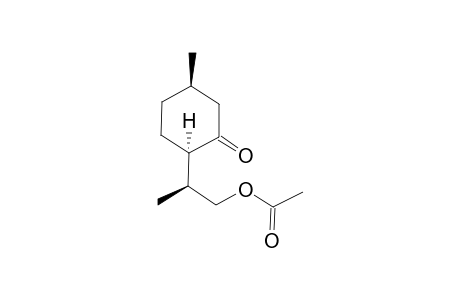 (1R,4R,8S)-3-Oxo-9-p-menthanyl acetate
