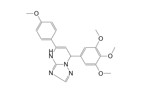 [1,2,4]triazolo[1,5-a]pyrimidine, 4,7-dihydro-5-(4-methoxyphenyl)-7-(3,4,5-trimethoxyphenyl)-